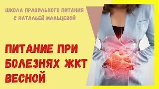 ПИТАНИЕ  ВЕСНОЙ  ПРИ  БОЛЕЗНЯХ  ЖКТ
