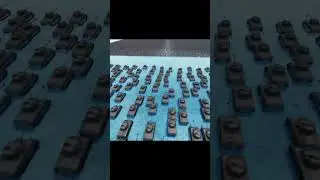 1,00,000 Zombies vs defend 10000 Sherman 