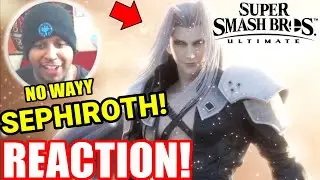 HE'S BACK! Khaos Reacts to Sephiroth In Super Smash Brothers Ultimate
