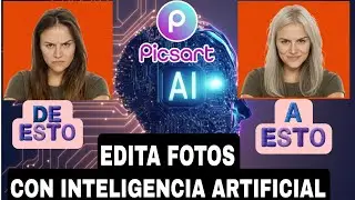 Edit Photos/Images With Artificial Intelligence (In PicsArt) Like A Pro.