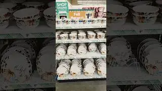 DOLLAR TREE NEW FALL 🍁 DINNERWARE #dollartree