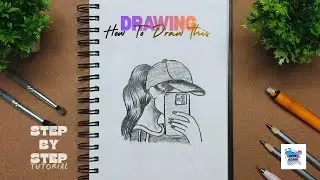 HOW TO DRAW GIRL WITH IPHONE IN JUST 6 MINUTES: STEP-BY-STEP TUTORIAL