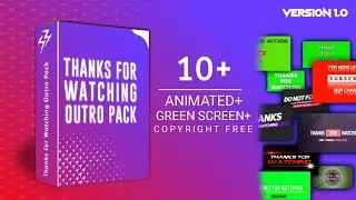 Thanks For Watching Outro Pack Version 1 By MrSid