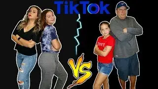 WHICH PARENT CAN GET THE MOST TIKTOK FOLLOWERS IN ONE DAY / ALI & MOM VS EMILY & DAD