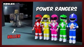 KILLER VS POWER RANGERS! SIAPA YANG MENANG?! [ VIOLENCE DISTRICT - ROBLOX INDONESIA 🇮🇩 ]