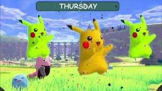 Learning Day Of The Week With Superhero, Pikachu and Sonic