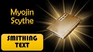Nioh 2 Myojin Scythe Smithing Text 仁王2