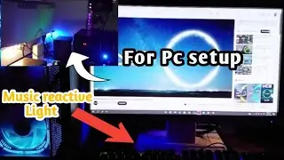 How to make music reactive led circuit for pc setup. sound reactive led circuit