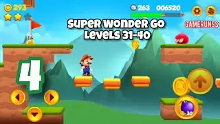 Super Wonder Go: Maro Bros - Gameplay Walkthrough Android Part 4 - Levels 31-40