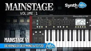 MAINSTAGE Vol.1 SOUND BANK (64 new sounds) | BEHRINGER DEEPMIND 6 / 12 / 12D