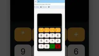 calculator using html css and js 