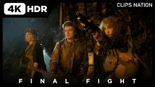 Team Steve vs Vecna | Final Fight Scene | Running up that Hill | Stranger Things (S4E09) [4K, HDR]