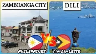 ZAMBOANGA CITY (PHILIPPINES)🇵🇭 VS. DILI (TIMOR-LESTE)🇹🇱|Asia's Latin Town| Spanish VS. Portuguese