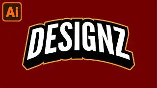 How to Create 3D Text Emblems in Adobe Illustrator CC Tutorial | 3D Text Design