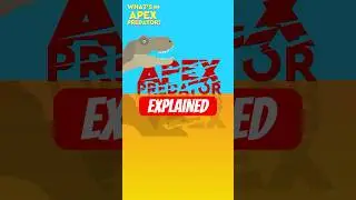 What Is An Apex Predator? #apexpredator #scienceexplained #debunked #youtubeshorts #animation