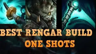 BEST RENGAR ONE SHOT NEW BUILDS - OP 100% CRIT ITEM