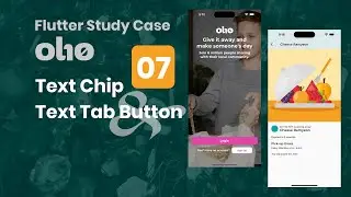 [ENG SUB] [Null Safety] FLUTTER STUDY CASE: Ol10 - 07. Text Chip & Text Tab Button