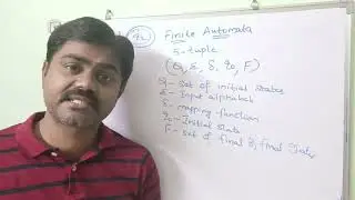 introduction to Formal languages and automata theory | Theory of computation | Finite Automata
