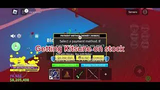 getting kitsune (recorded yesterday) #bloxfruits