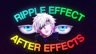 Ripple Effect Tutorial AFTER EFFECTS 2023