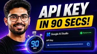 Generate Your Google AI Studio API Key in 90 Seconds