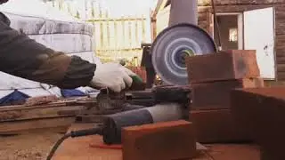 станок  для резки кирпича. самодельный станок из болгарки своими руками