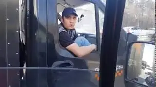 Держим обочину на МКАДе. Конфликты с водителями.
