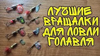 ТОП-10 лучшие вращающиеся блесны на голавля летом