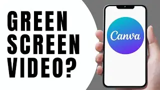How to Make a Green Screen Video in Canva | Easy Canva Tutorial