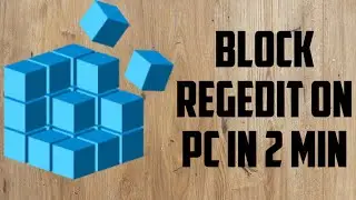Restrict Access to Registry Editor in Group Policy|| 