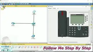How to Configure IPphone In Cisco Packet Tracer