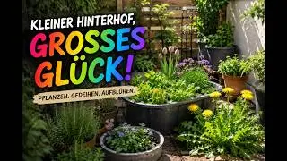 Gartenvideo 06/2026 4k – Großes Löwenzahn-Update & Großes Experiment