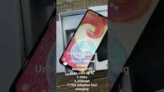 Unboxing Samsung A04e #memory #color #latestupdate #battery