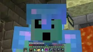 Minecraft but Hackers beat the game for me