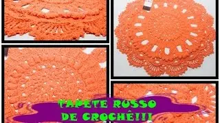 CROCHET RUSSIAN CARPET ROUND MODEL !!!