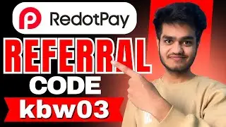 Redotpay Referral Code : (kbw03) Unlock $5 On Your Signup | Redotpay Invite Code