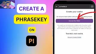 How to Create A Phrasekey/Wallet On Pi