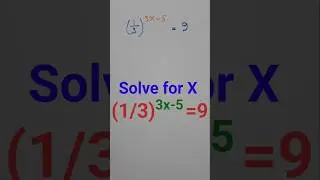 How to Solve Exponential Equation With Same Base