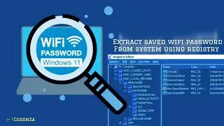 Win Registry : wifi passwords