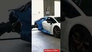 Twin turbo Lamborghini shooting huge flames on dyno🔥‼️(MUSTWATCH😳) #cars #lamborghini #supercars