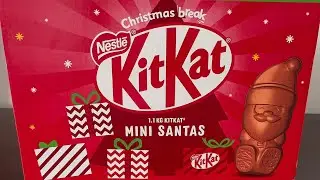 ASMR Gift from friend #kitkat #chocolate #red #yummy #youtube