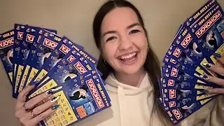 $200 FULL BOOK of Monopoly Australian Scratch Tickets!!