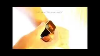 Светодиодные LED часы "Electronic sports"