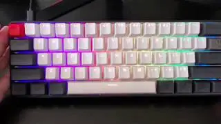SK61 60% RGB Optical Mechanical Gaming Keyboard (Gateron Brown Switch) by YUNZii Review & Customize