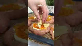 Chicken Nests with a Secret. Recipe in the comments.