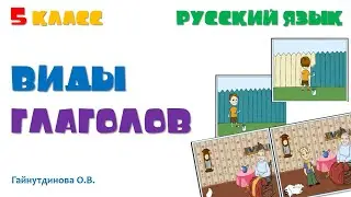 5 класс Русский язык Виды глаголов Гайнутдинова О.В.
