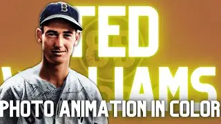 Ted Williams in Color  | Photo Animation