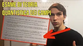 Ecco com'è un Esame di Fisica Teorica all'Università
