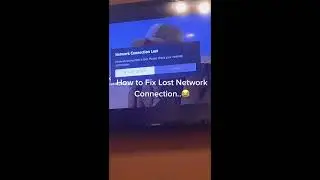 How To Fix Lost Network Connection Easily!