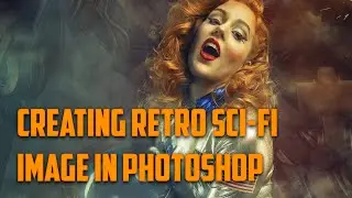 Photoshop: Making retro sci fi illustration in Photoshop from digital photos